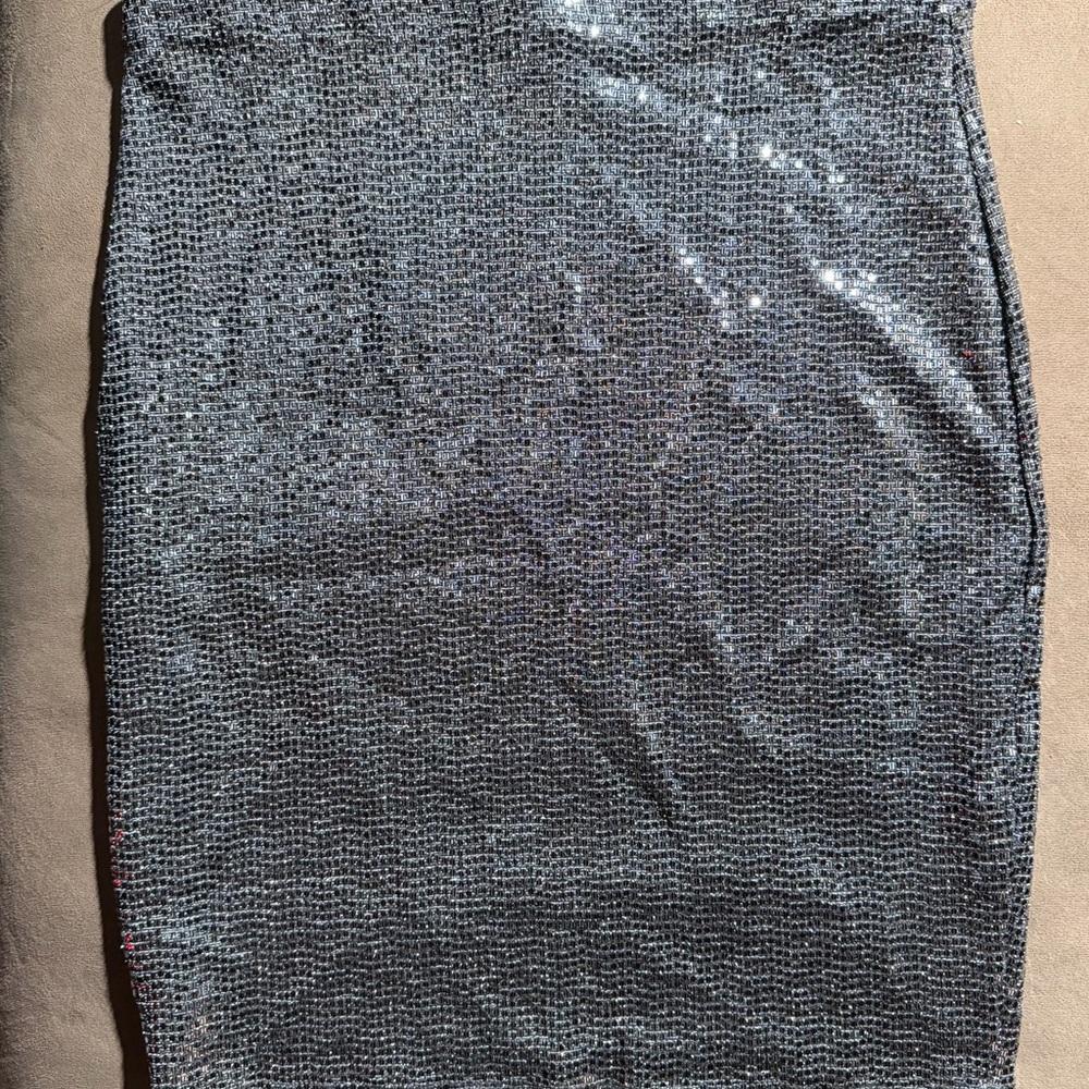 Papaya Glittering Skirt